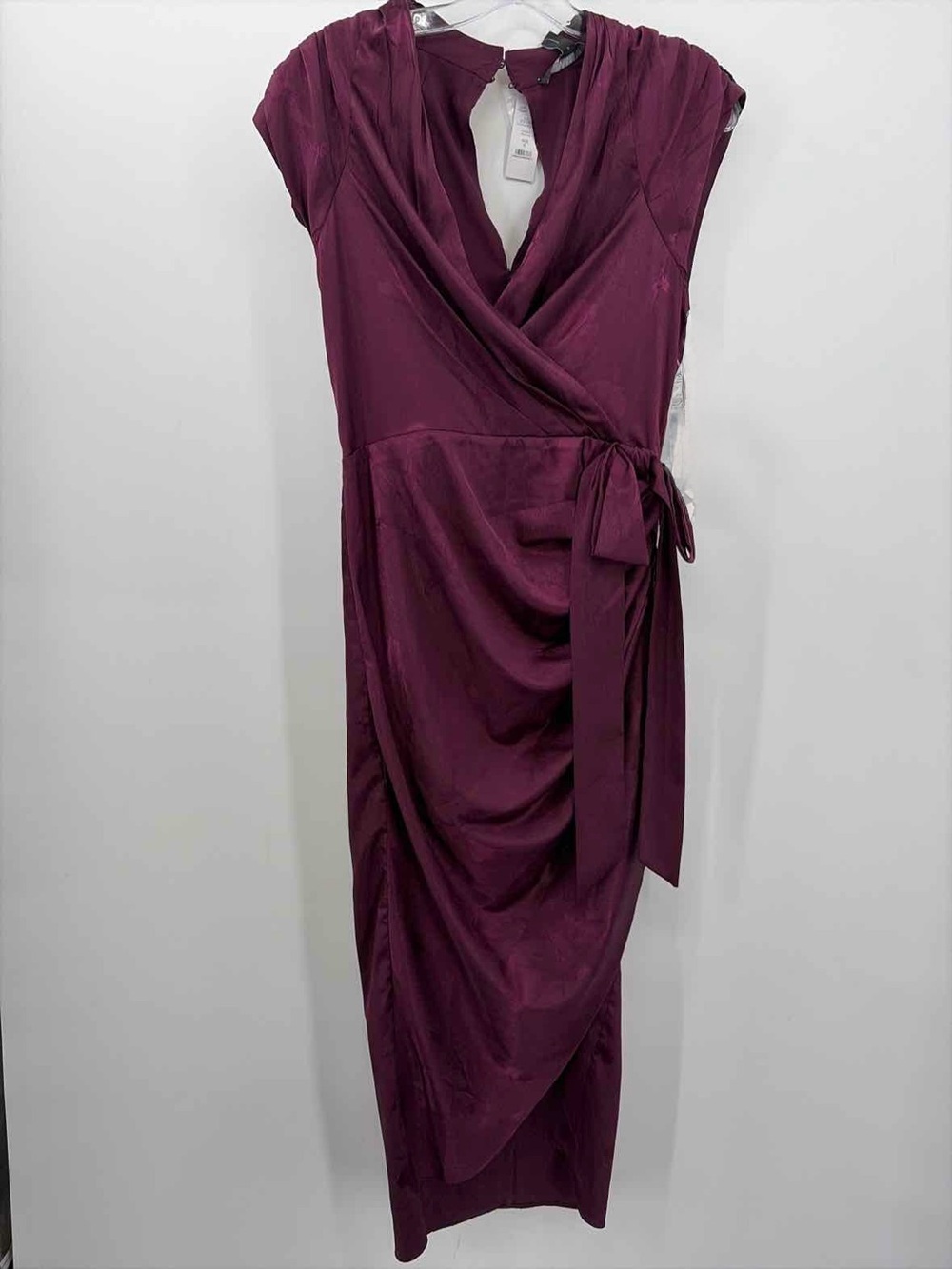 WHBM Midi Dress in Plum NWT